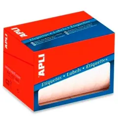 APLI ETIQUETAS PARA PRECIOS 31X100MM ESCRITURA MANUAL C/ROMOS ROLLO DE 500 BLANCO