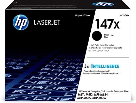 Hp Toner Negro Laser M611, M612, M635, M636 - 147X