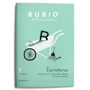 Rubio Cuaderno De Escritura Nº 7