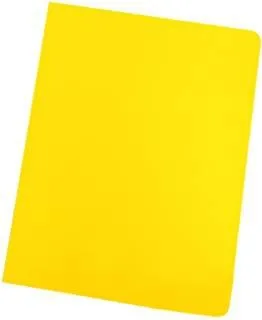 Gio Subcarpeta Simple Cartulina Amarillo Intenso A4  250Gr -50U-