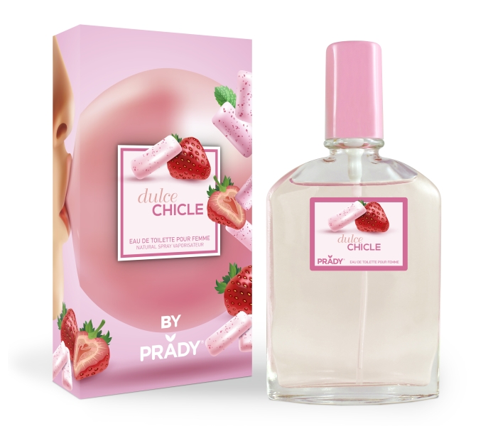 Prady Colonia Coleccion Frutales Dulce Chicle - Frasco De 90 Ml - Spray Pulverizador