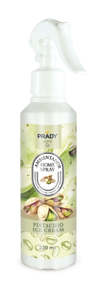 Prady Ambientador Home Spray Pistacho Ice Cream - Frasco De 220 Ml - Spray Pulverizador