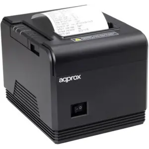 Approx Impresora Térmica de Recibos 203dpi 300mm/s USB RJ-45 RS232 RJ11 Auto-Corte