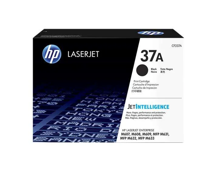 HP Toner Negro LaserJet Nº 37A para M607N/DN, M608N/DN/X