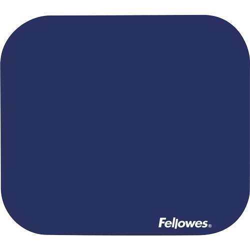 Fellowes Alfombrilla Premium - Base De Goma Antideslizante - Superficie De Poliester - 23.2X19.9Cm - Color Azul