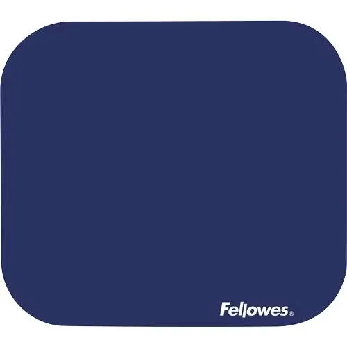 Fellowes Alfombrilla Premium - Base De Goma Antideslizante - Superficie De Poliester - 23.2X19.9Cm - Color Azul