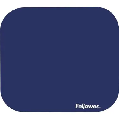 Fellowes Alfombrilla Premium - Base De Goma Antideslizante - Superficie De Poliester - 23.2X19.9Cm - Color Azul
