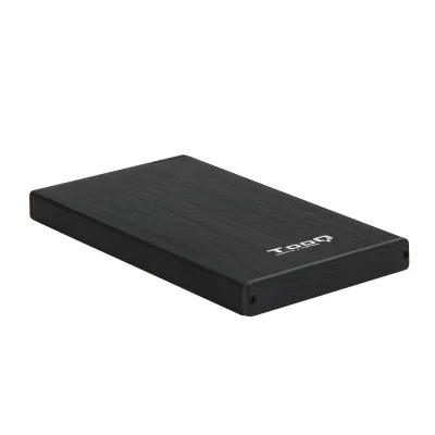 Caja Externa 2.5" Usb 3.0 Tooq Tqe-2527B Para Hd Hasta 9,5 Sata Usb 3.0/3.1 Gen1 Negra