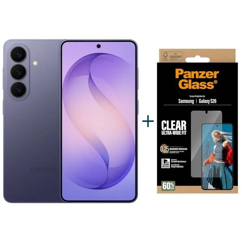 Samsung Galaxy S26 5G 256GB Violet + Protector Panzer