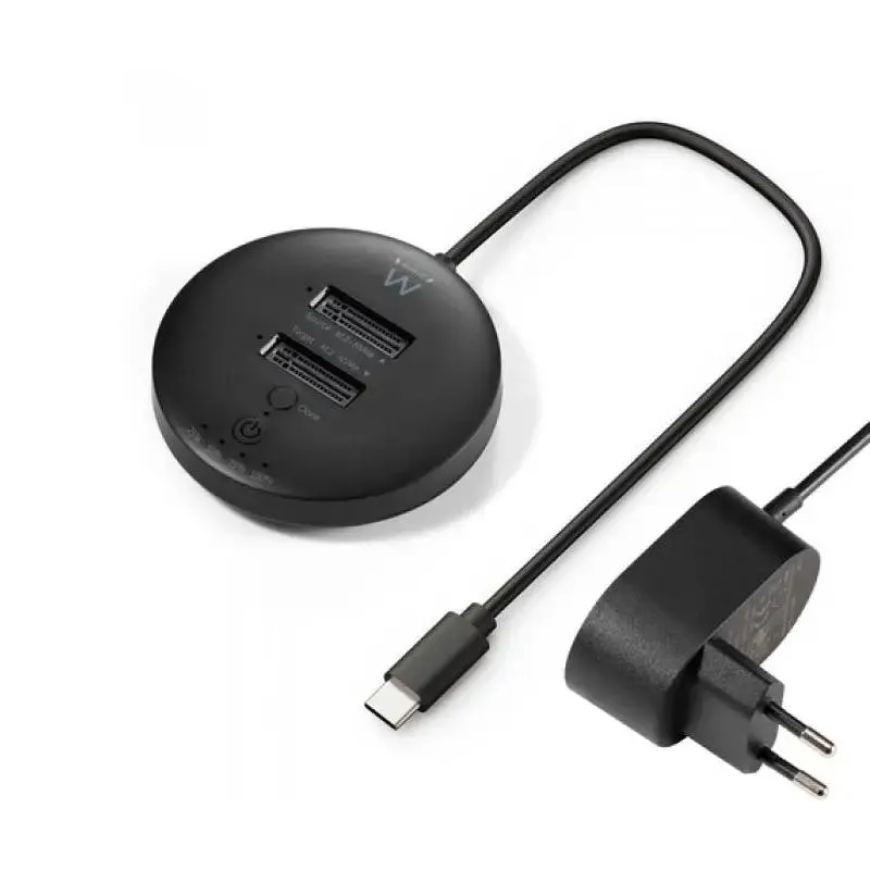 Ewent Ew7078 Clonador Usb3.2, Doble Bahía Ssd