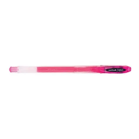 Uni-ball Signo UM-120 Bolígrafo Gel 0.7mm Rosa - Tinta Resistente al Agua y Luz