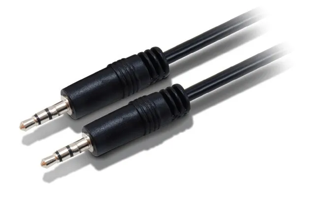 CABLE AUDIO MINI JACK 3.5MM MACHO MACHO 2.5M EQUIP