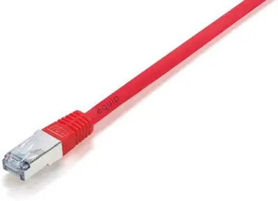 Equip Latiguillo Apantallado F/UTP Cat 5e 1M Color Rojo