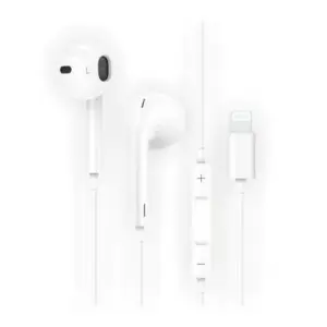 TechOneTech ear Tech Hip Auriculares Intraurales Sider Lightning - Microfono Integrado - Asistente Voz - Cable de 1.20m