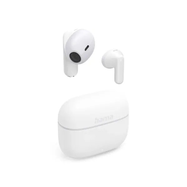 Hama Freedom Light II Auriculares Bluetooth con Micrófono - 20h Autonomía, USB-C, Blanco