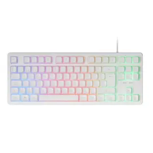 Mars Gaming MK023 Teclado H-Mech TKL RGB Blanco