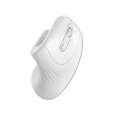 Nilox Nxmoev03 Ratón Vertical Wirelles Sil. Blanco