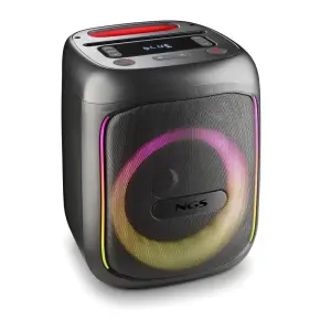 NGS Wild Swag Go Altavoz Portátil 80W TWS Bluetooth 5.0 LED Negro
