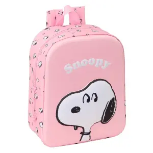 Safta Mochila Guardería 3D 6L Rosa Pastel - Asa Superior y Asas Regulables