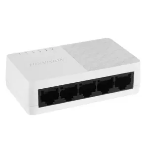 Hikvision DS-3E0505D-O Switch PoE de 5 Puertos 10/100Mbps