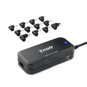 TOOQ Cargador Universal Portátil 90W Automático TQLC-90BS02AT
