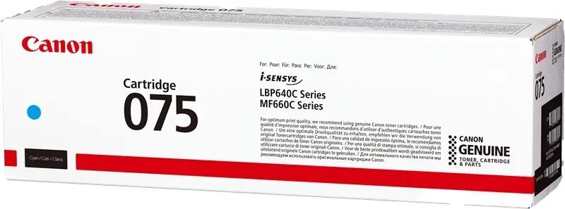 Canon 075 Cyan Cartucho De Toner Original - 6364C002