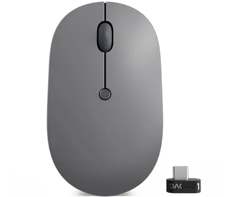 Mouse Lenovo Go Usb-C Wireless Lenovo Go | Gris Y Negro - 4Y51C21216