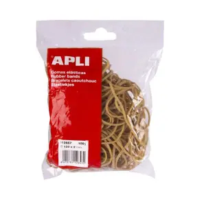 Apli Goma Elástica Marrón Caucho 120x2mm 100g