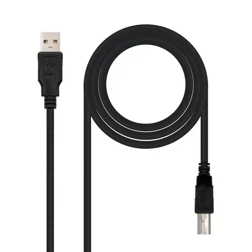 Nanocable Cable USB 2.0 Tipo A - B Negro 4.5M
