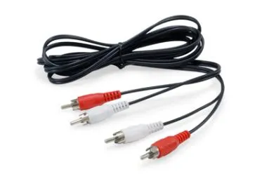 Equip Cable Audio 2 RCA Macho a 2 RCA Macho 2.5M