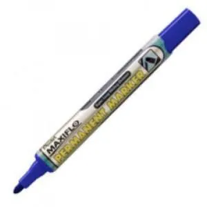 Pentel Maxiflo NLF50 Rotulador Permanente Punta Bala Azul
