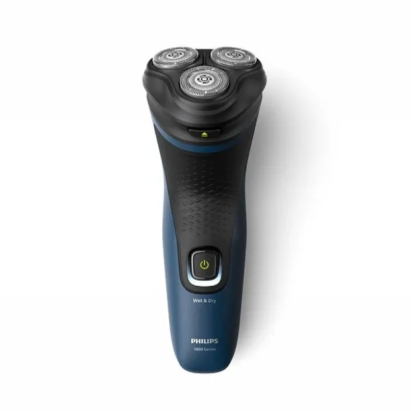 Philips Afeitadora Eléctrica S1151/00 Series 1000 Wet & Dry - 3 Cabezales Flexibles 3D - 100% Lavable IPX7