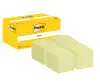 Post-it Pack de 12 Blocs de 100 Notas Adhesivas Reposicionables 38x51mm Amarillo Claro