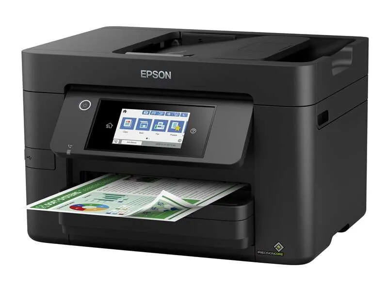 Epson Workforce Pro Wf4820Dwf Impresora Multifuncion Color Duplex Fax Wifi 25Ppm