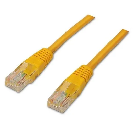 Aisens Cable De Red Latiguillo Rj45 Cat.6 Utp Awg24 Amarillo 2,0 M