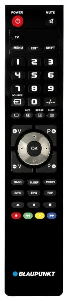 Blaupunkt Mando Universal 4 en 1 Programable para 4 Dispositivos - Color Negro