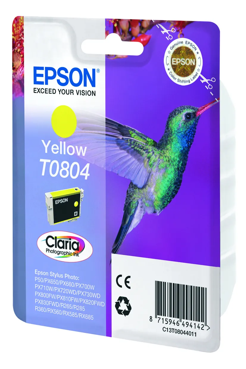Epson T0804 Cartucho de Tinta Amarillo Original