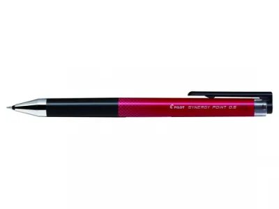 Pilot Bolígrafo Tinta De Gel Synergy Point 0.5 Retráctil Rojo