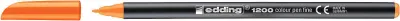 Edding Rotulador 1200 Punta Fina Naranja Neón