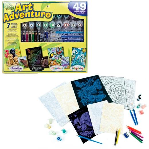 Royal Langnickel Juego De Arte Adventure Super Value 7 Proyectos