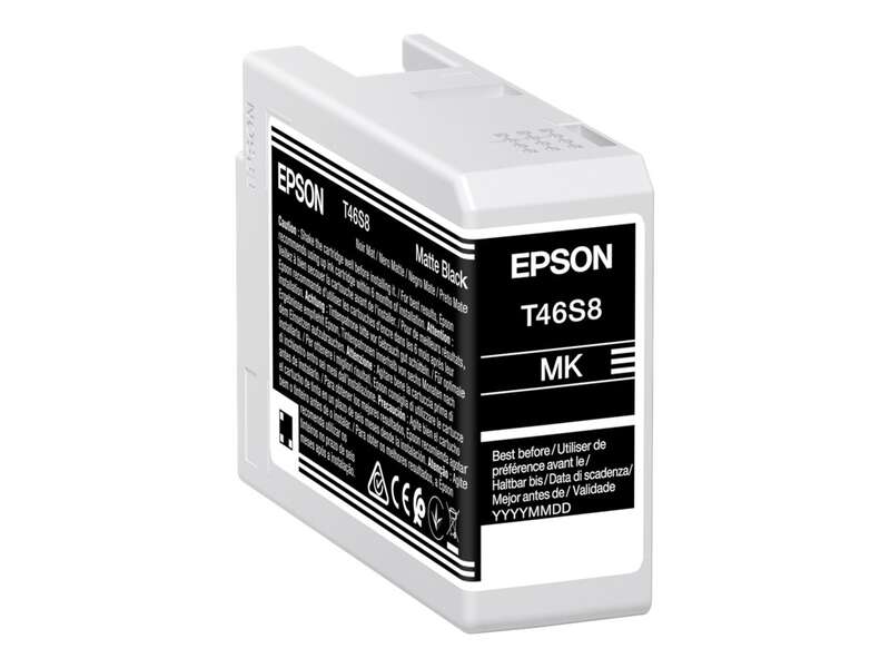 Epson T46S8 Negro Mate Cartucho De Tinta Original - C13T46S800