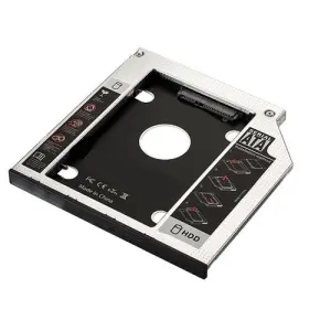 Ewent Adaptador HDD/SSD SATA para Unidad Óptica 9.5mm