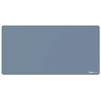 Fellowes Breyta Alfombrilla de Escritorio - Antideslizante - Proteccion Antimicrobiana - Antirreflectante - Fabricado con Material Reciclado - 40x80x0.25cm - Color Azul