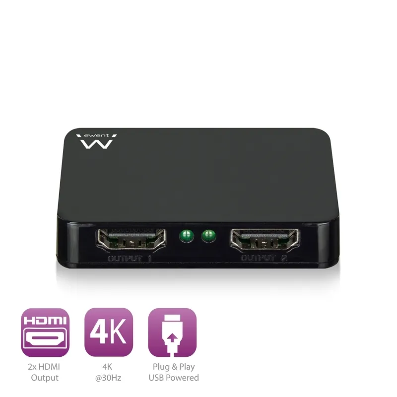 Ewent Divisor 4K Hdmi 1X2 High Speed