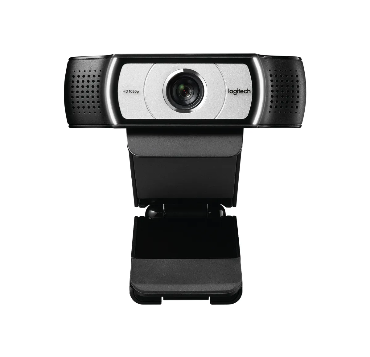 Logitech C930e Webcam HD 1080p - USB 2.0 - Microfonos Integrados - Enfoque Automatico - Angulo de Vision 90º - Color Negro/Plata