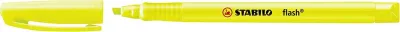 Stabilo Marcador Fluorescente Flash Amarillo Caja 10 Unidades