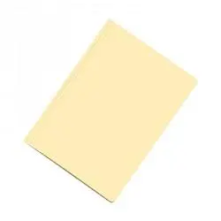 DOHE SUBCARPETA CARTULINA AMARILLO SUAVE A4 FASTENER 180GR -50U-