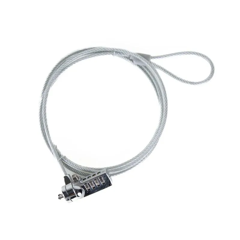 Iggual Cable Seguridad Candado 4 Dígitos Secure 4D