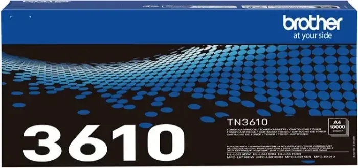 Brother Tn3610 Negro Cartucho De Toner Original - Tn3610
