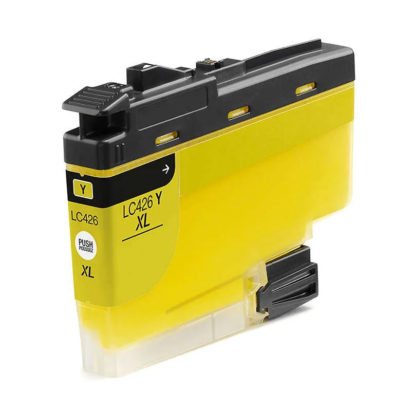 Brother Lc426Xl Amarillo Cartucho De Tinta Pigmentada Generico - Reemplaza Lc426Xly